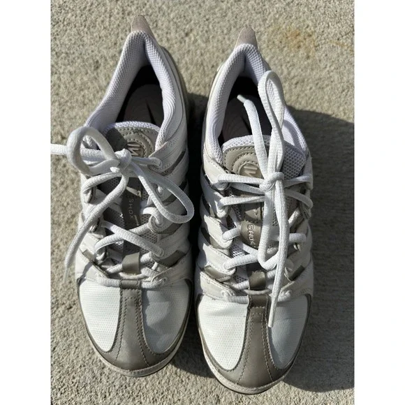 Nike Shox NZ Women Shoes White Light Gray Pink Shox NZ 313764 101 Size 7.5 - Picture 11 of 16